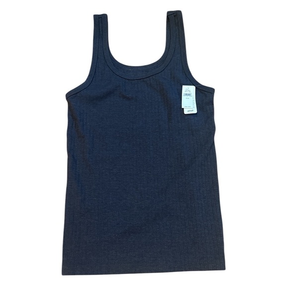 Aerie charcoal gray scoop neck tank top Medium NWT‎ - Picture 1 of 5